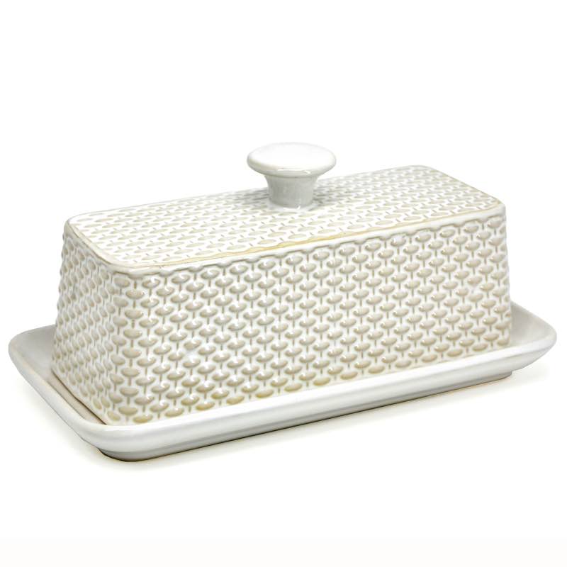 LA PETITE CUISINE Textured Butter Dish