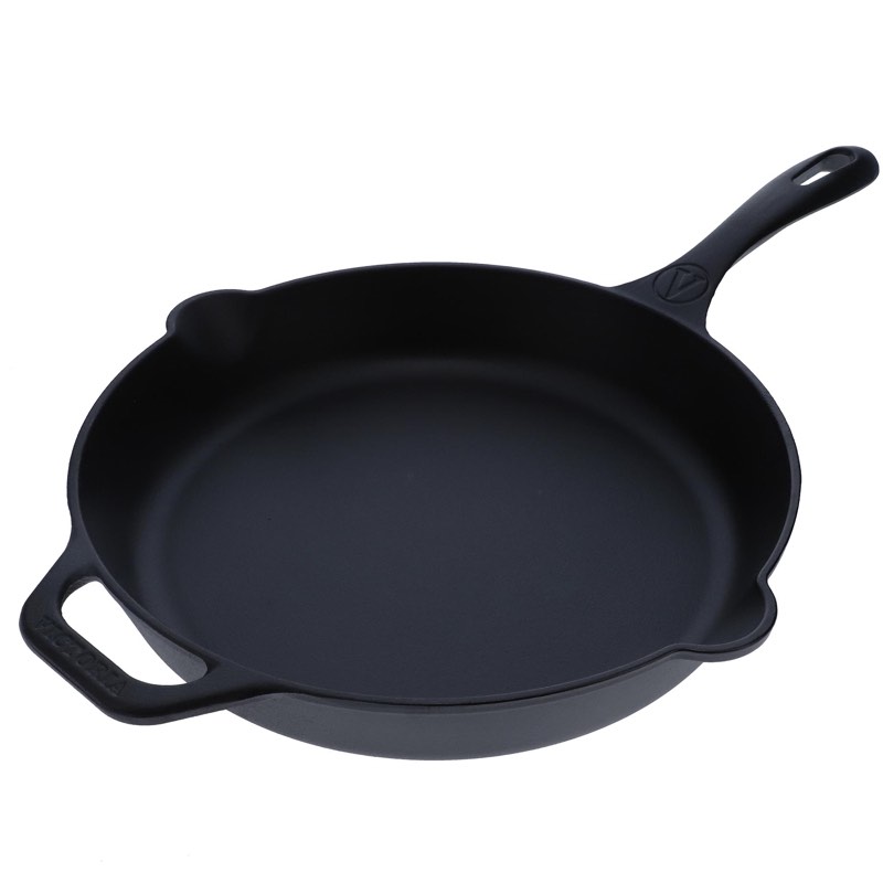 Victoria Cast Iron Skillet | Frying Pan | 30cm