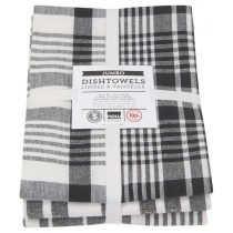 Jumbo Tea Towel Set of 3 | Black