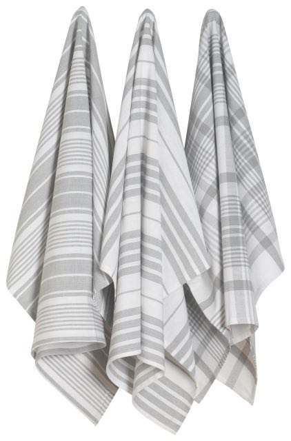 Jumbo Tea Towel Set of 3 | London Grey