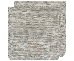 Heirloom Knit Dishcloths | Set of 2 | Jade