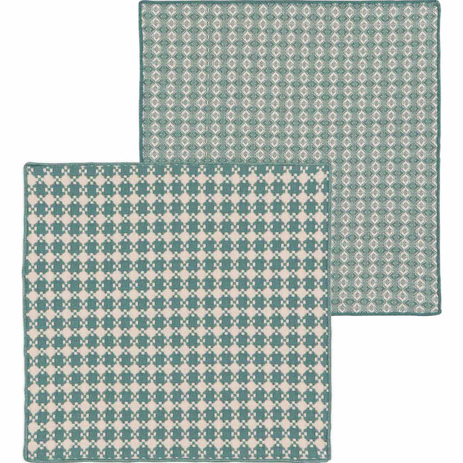 Woven Dishcloths | Set of 2 | Lagoon