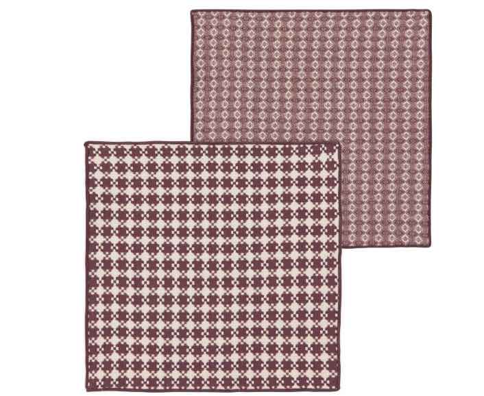 Woven Dishcloths | Set of 2 | Ash Plum