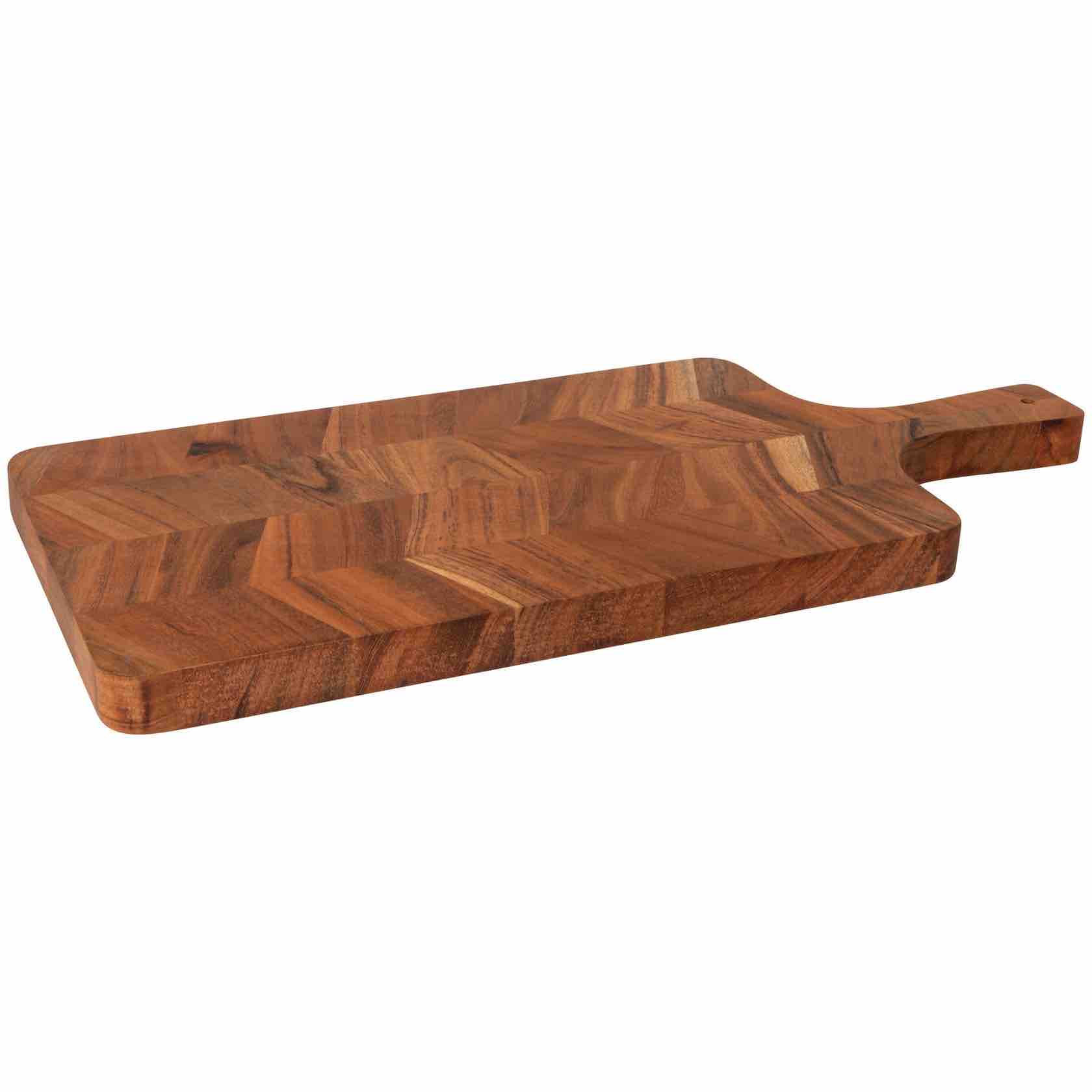 Acacia Chevron Serving Paddle | Charcuterie Board