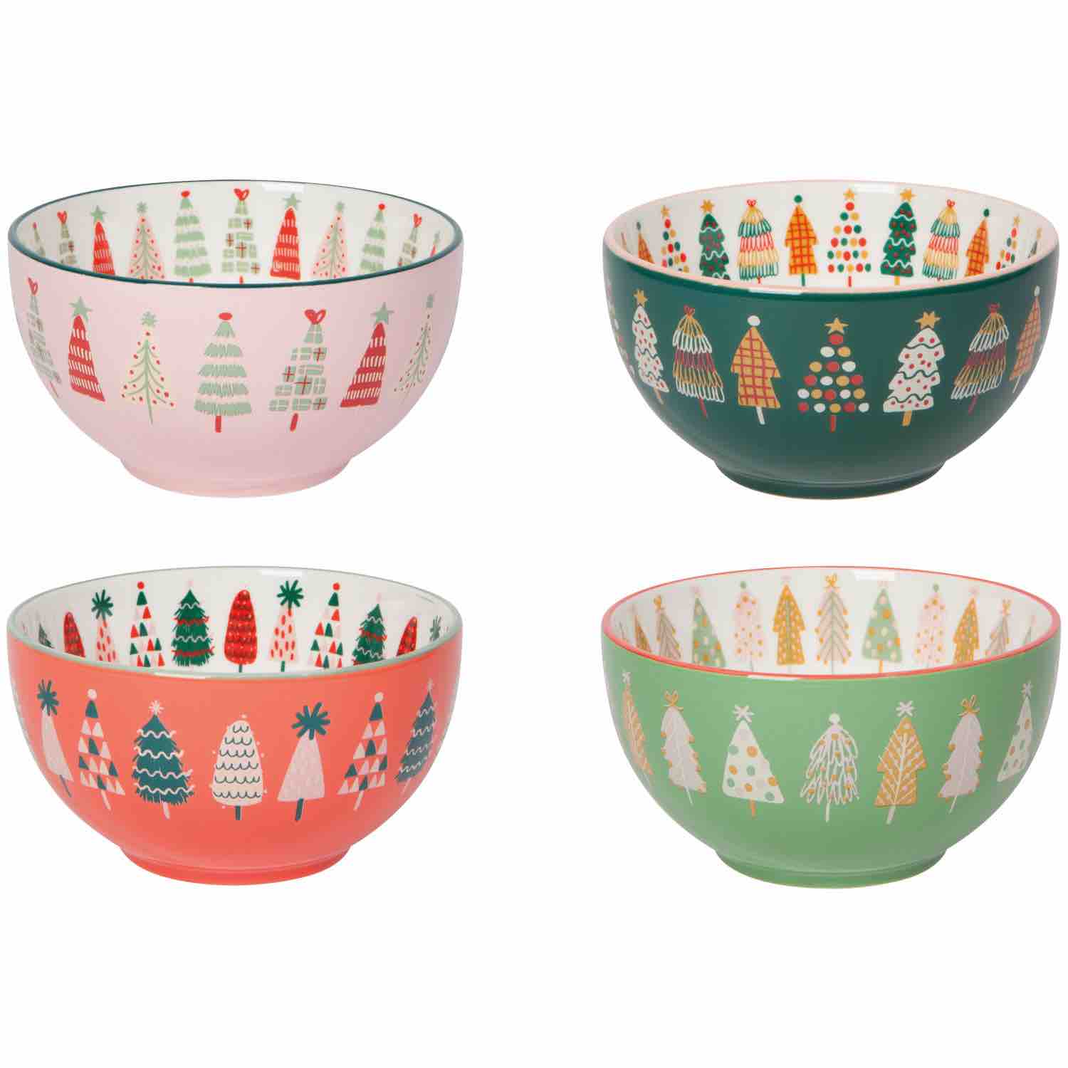 Glitzmas Christmas Bowls | Set of 4