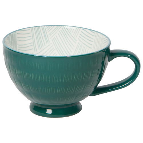 Broad Latte Mug | Teal