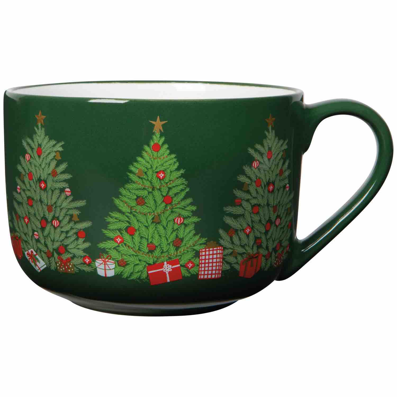 Festive Fir Christmas Latte Mug