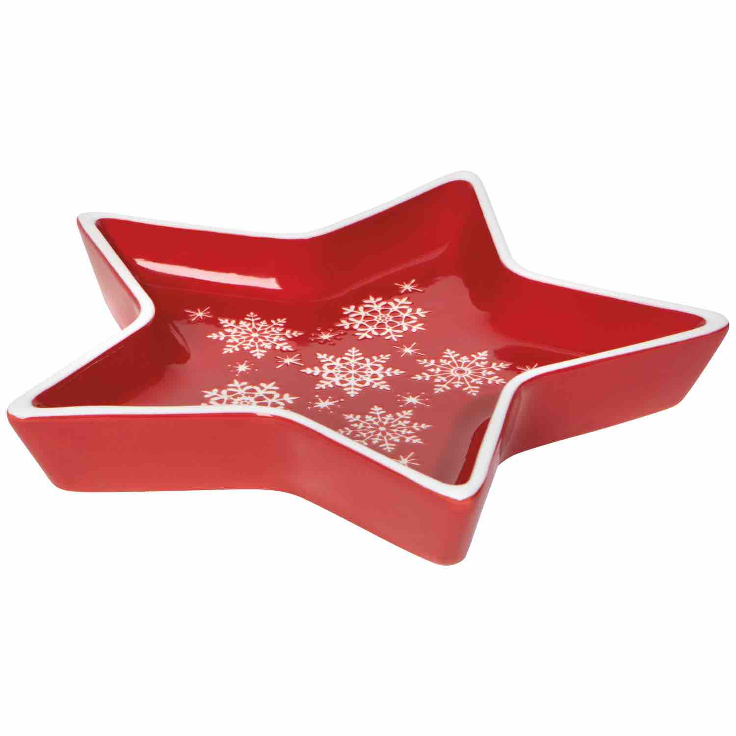 Star Shaped Christmas Tray