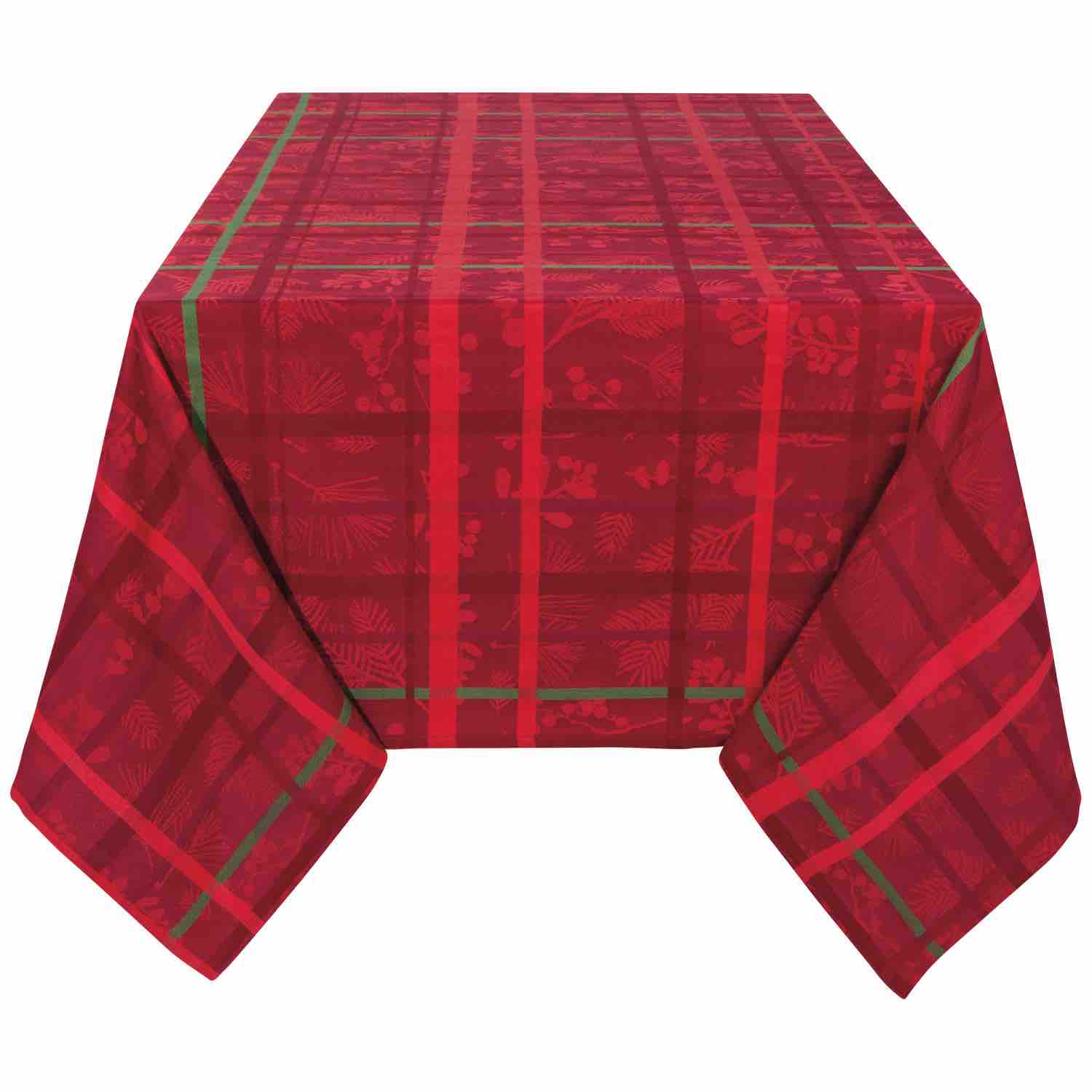 Table Cloth 60x90" | Winterberry Jacquard Christmas
