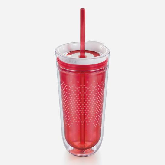 Zoku 16oz Travel Tumbler | Red