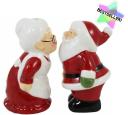 Santa Couple Salt & Pepper Shaker Set