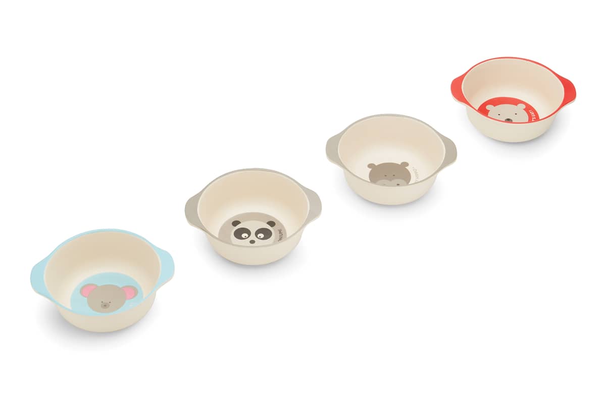 Red Rover Bowls | Set of 4 | Animals
