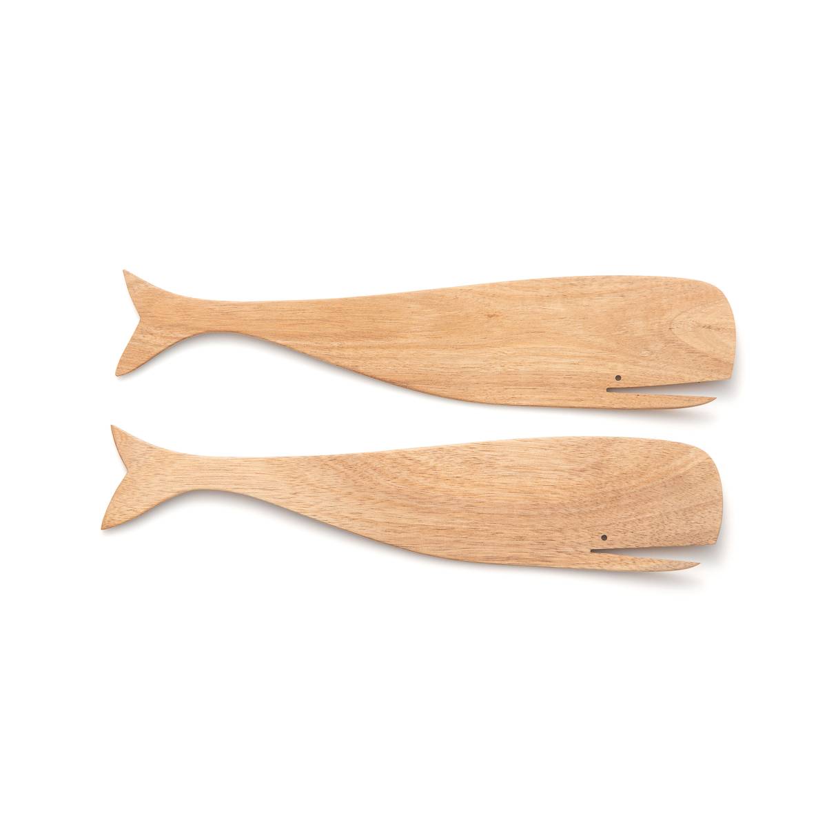 IronWood Gourmet Acacia Whale Salad Servers