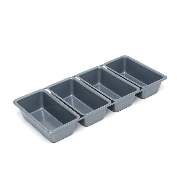 Non-Stick Linked Mini Bread Loaf Pans