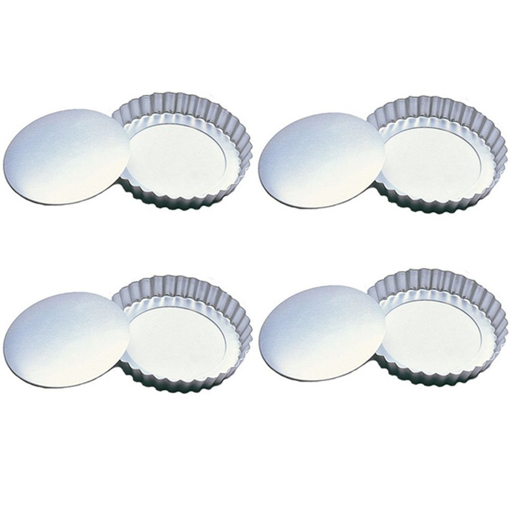 Loose Bottom 4" Tartlet Pans | Set of 4