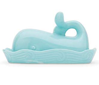 Whale Covered Butter Dish