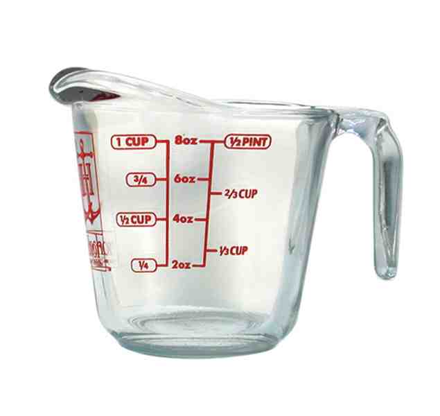 1 Cup Glass Measuring Cup