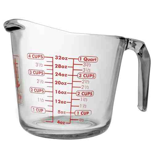 4 Cup Glass Measuring Cup