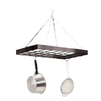 Pot Rack | Oblong Black