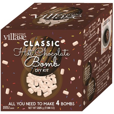 Gourmet Du Village Hot Chocolate Bomb Kit | Classic