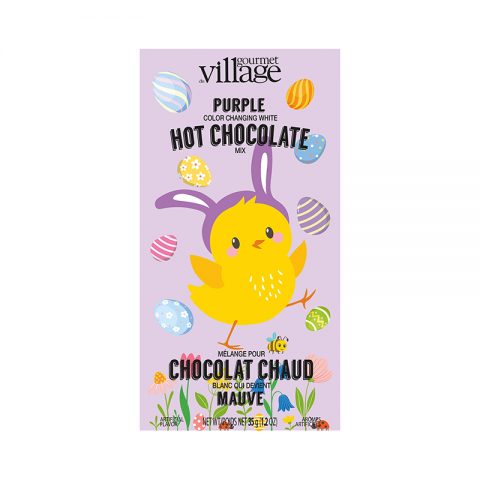 Gourmet du Village Chick Purple Colored White Hot Chocolate