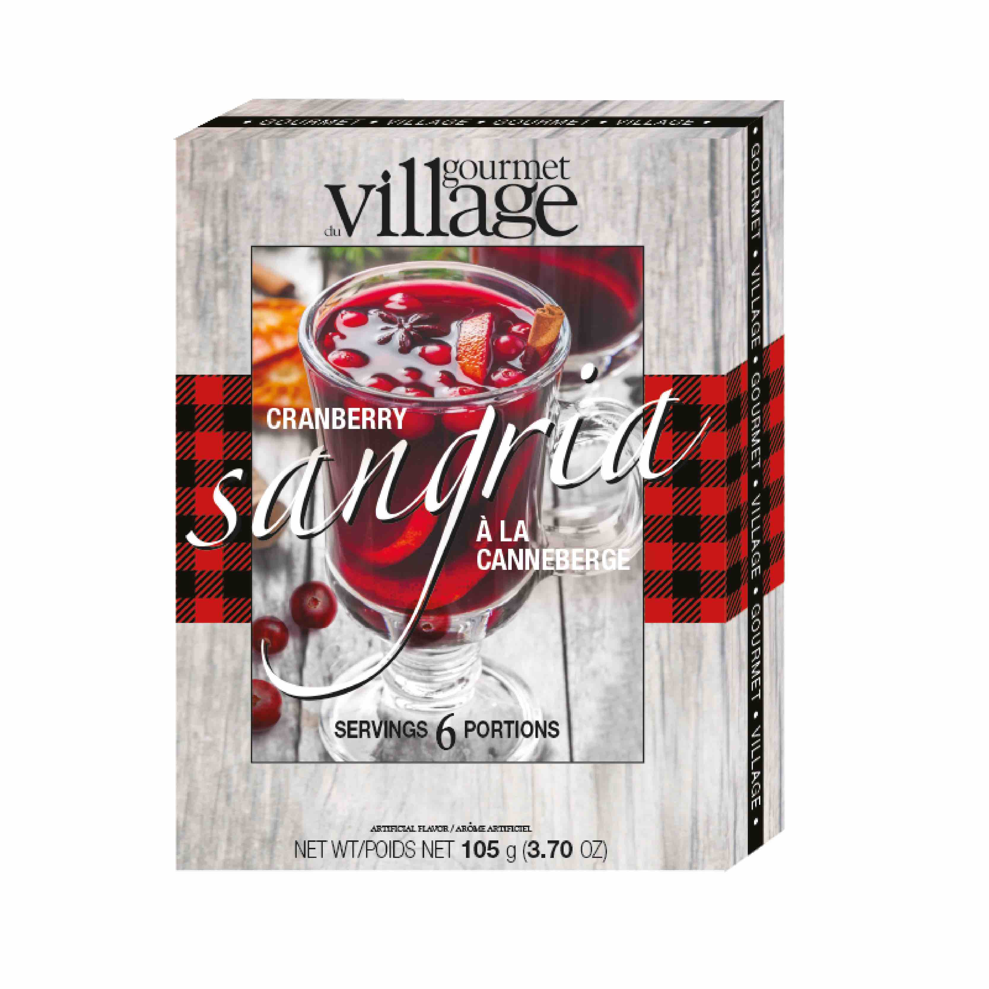 Gourmet du Village Cranberry Sangria Drink Mix