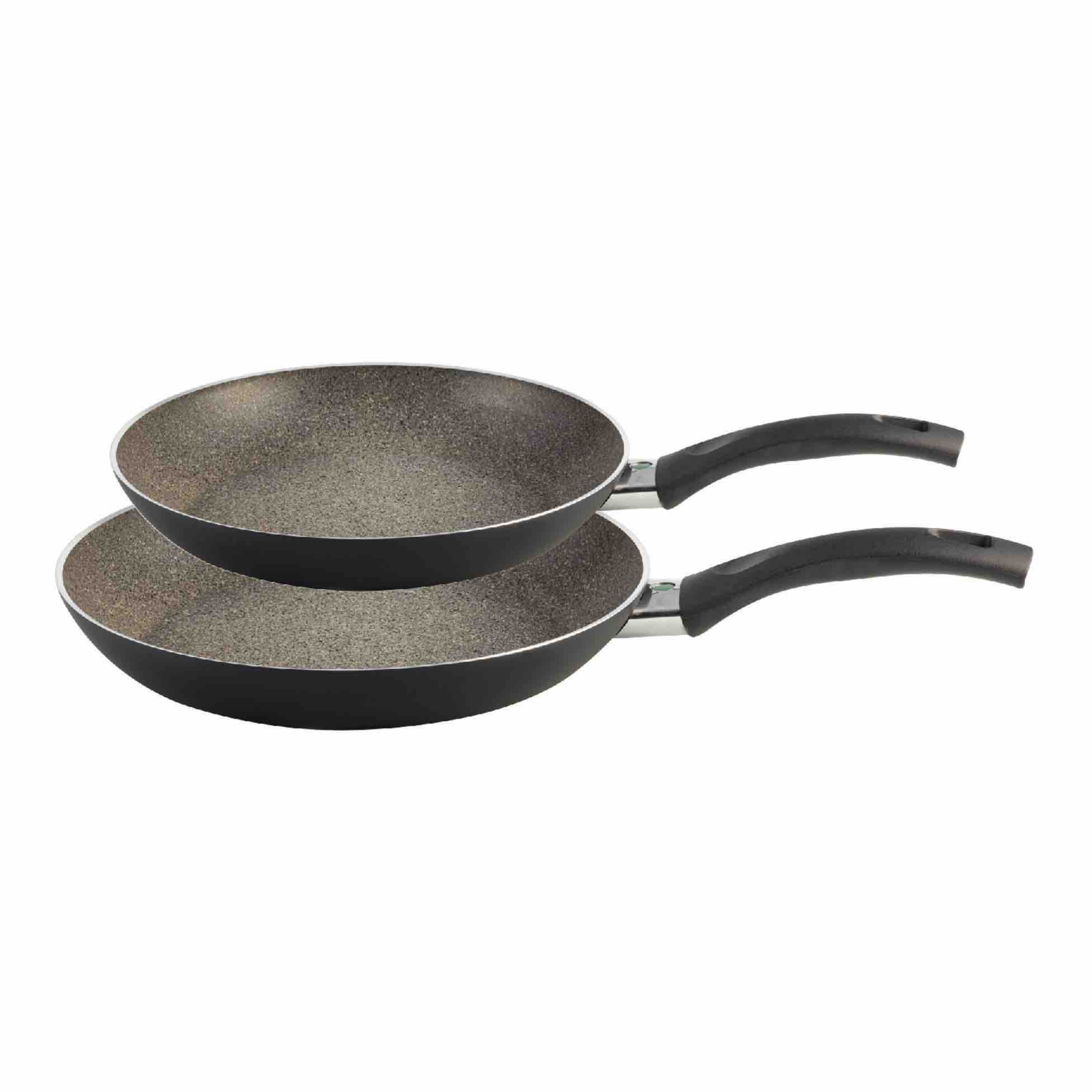 ZWILLING Bologna Granitium Frying Pans 9.5 & 11" | Set of 2