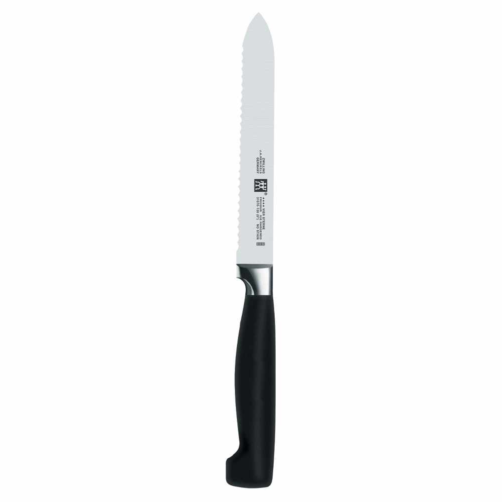 Henckels Four Star 5" Serrated Utility Bagel Knife