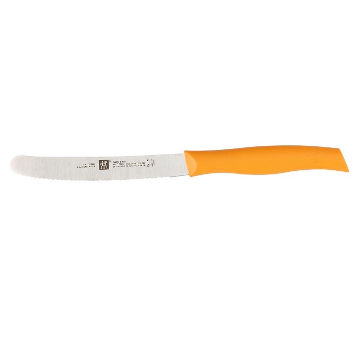 Henckels Twin Grip 4.5" Utility Paring Knife | Orange