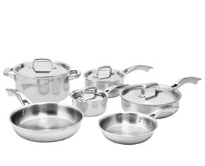 Henckels Zwilling TRUCLAD 10pc Cookware Set