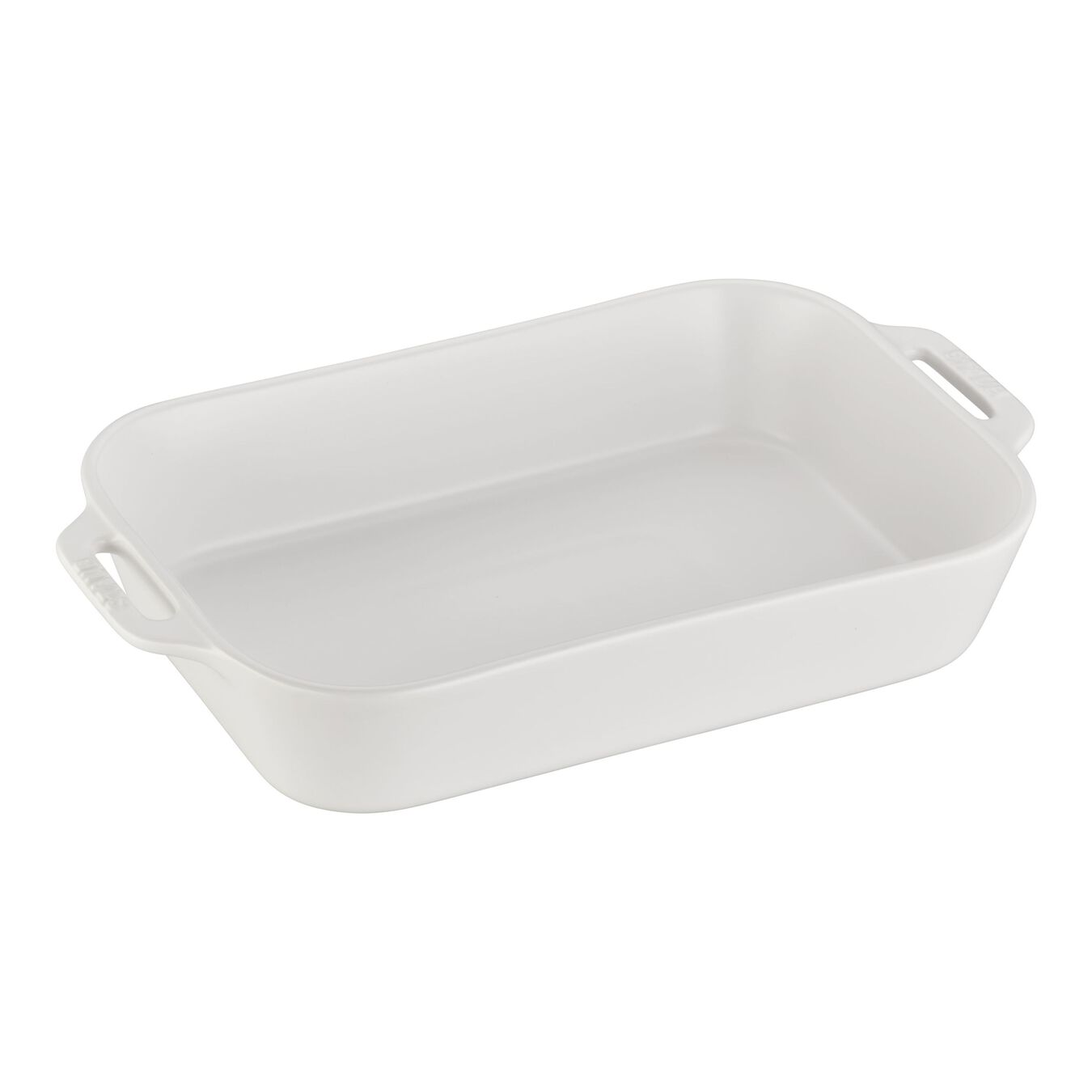 Staub Ceramic Rectangular Baking Dish | White 4.5L