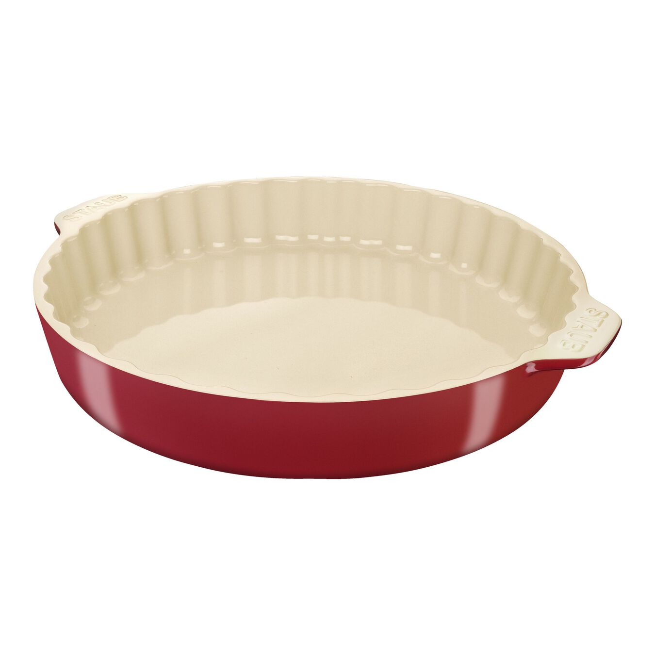 Staub Ceramic Pie Dish | Cherry 30cm