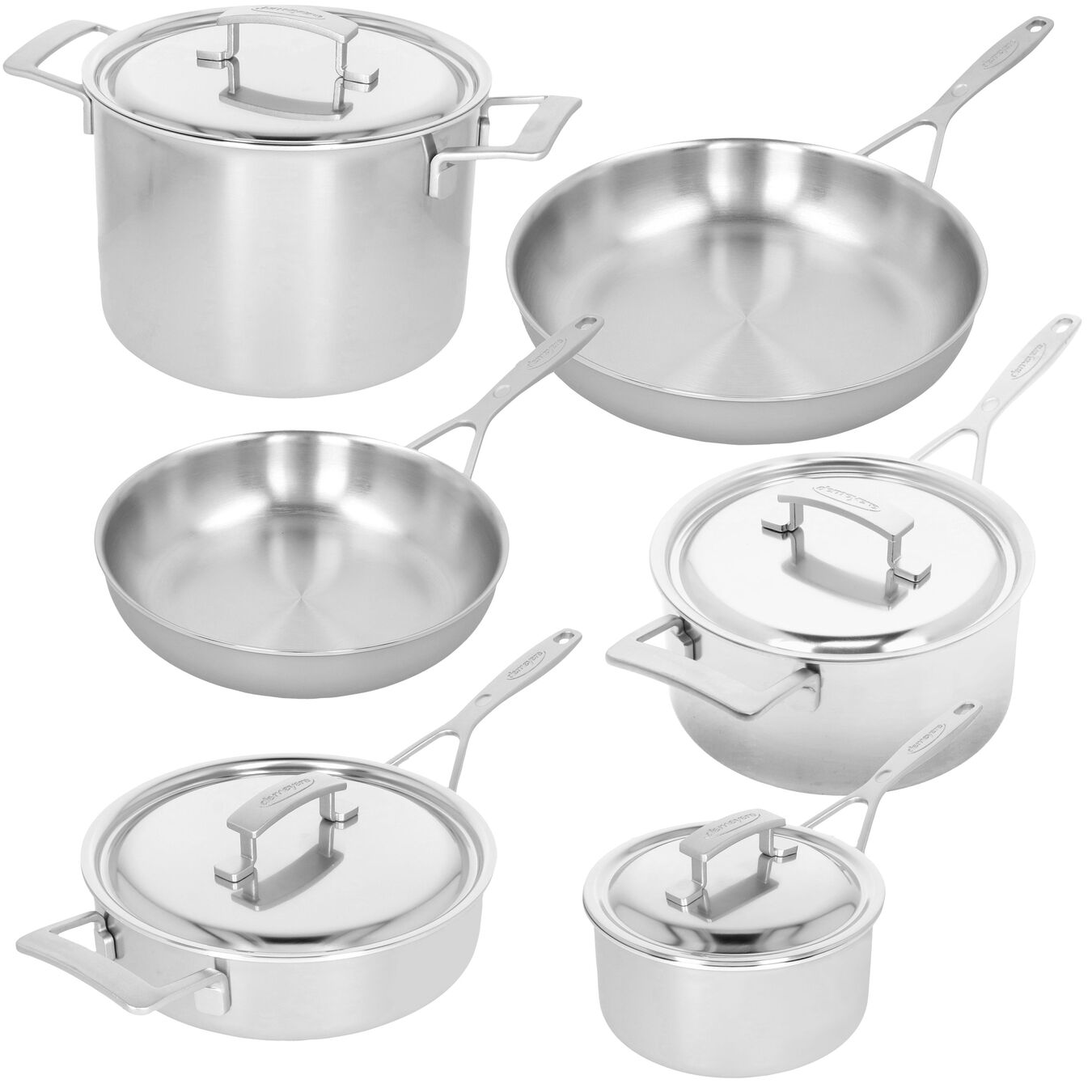 Demeyere Industry 10pc Cookware Set