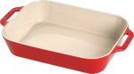 Staub Ceramic Rectangular Dish - Cherry 1.15L