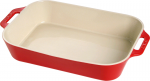 Staub Ceramic Rectangular Dish - Cherry 4.2L