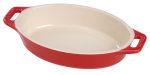 Staub Ceramic Oval Dish - Cherry 0.45L