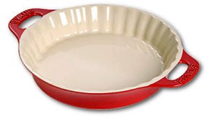 Staub Ceramic Pie Dish | Cherry 24cm