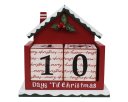 Christmas Countdown Block House
