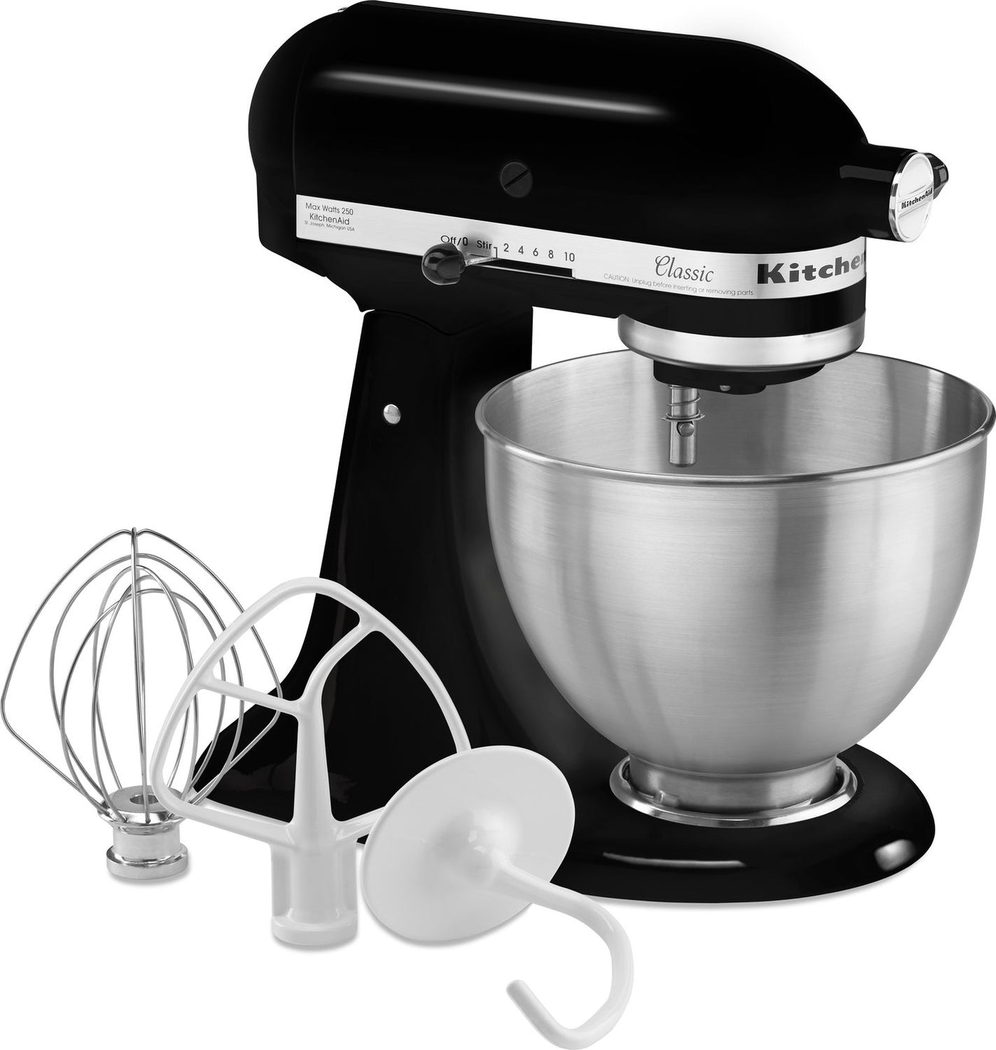 Kitchenaid Classic Series 4.5-Quart Tilt-Head Stand Mixer | Onyx