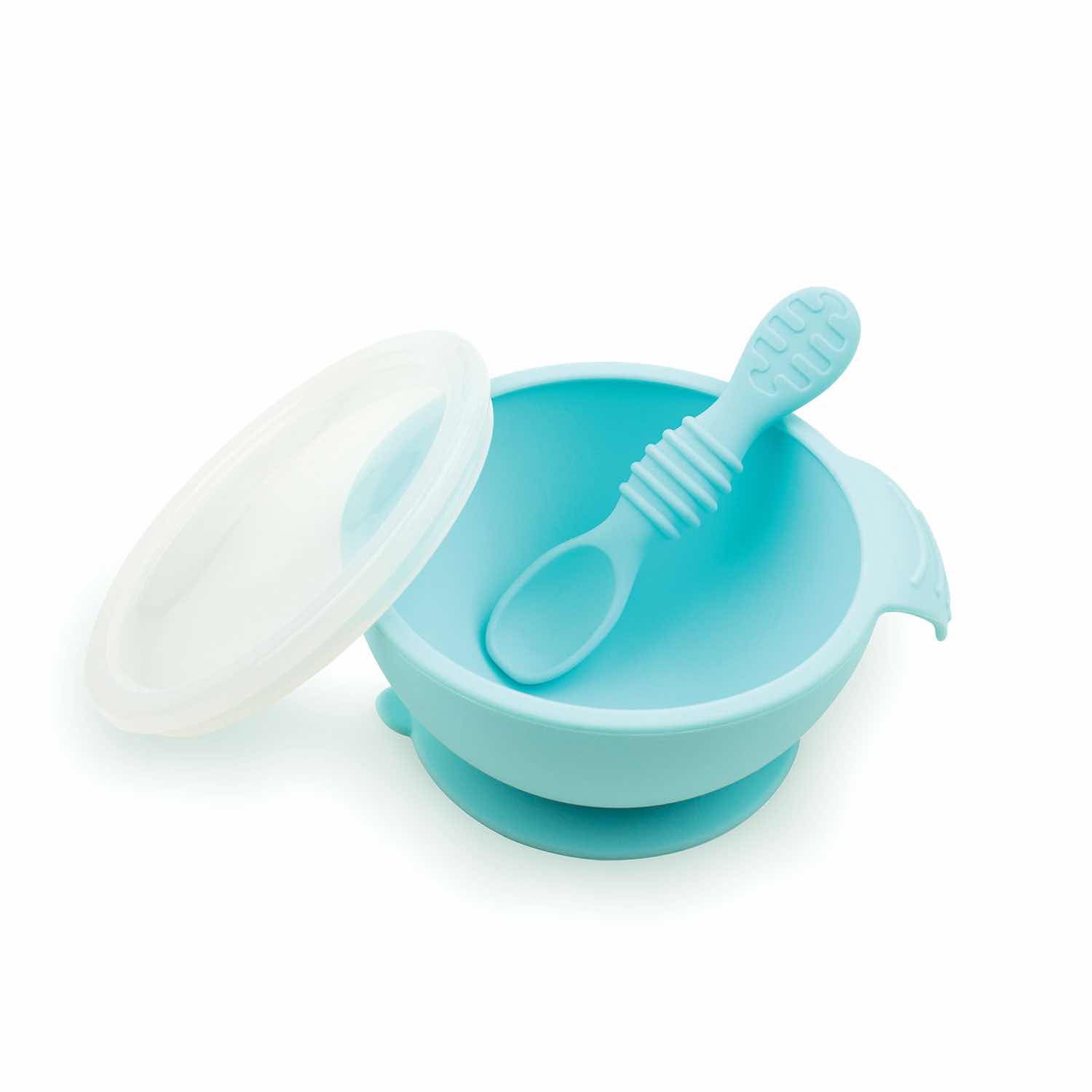 Bumkins Silicone First Feeding Set | Blue