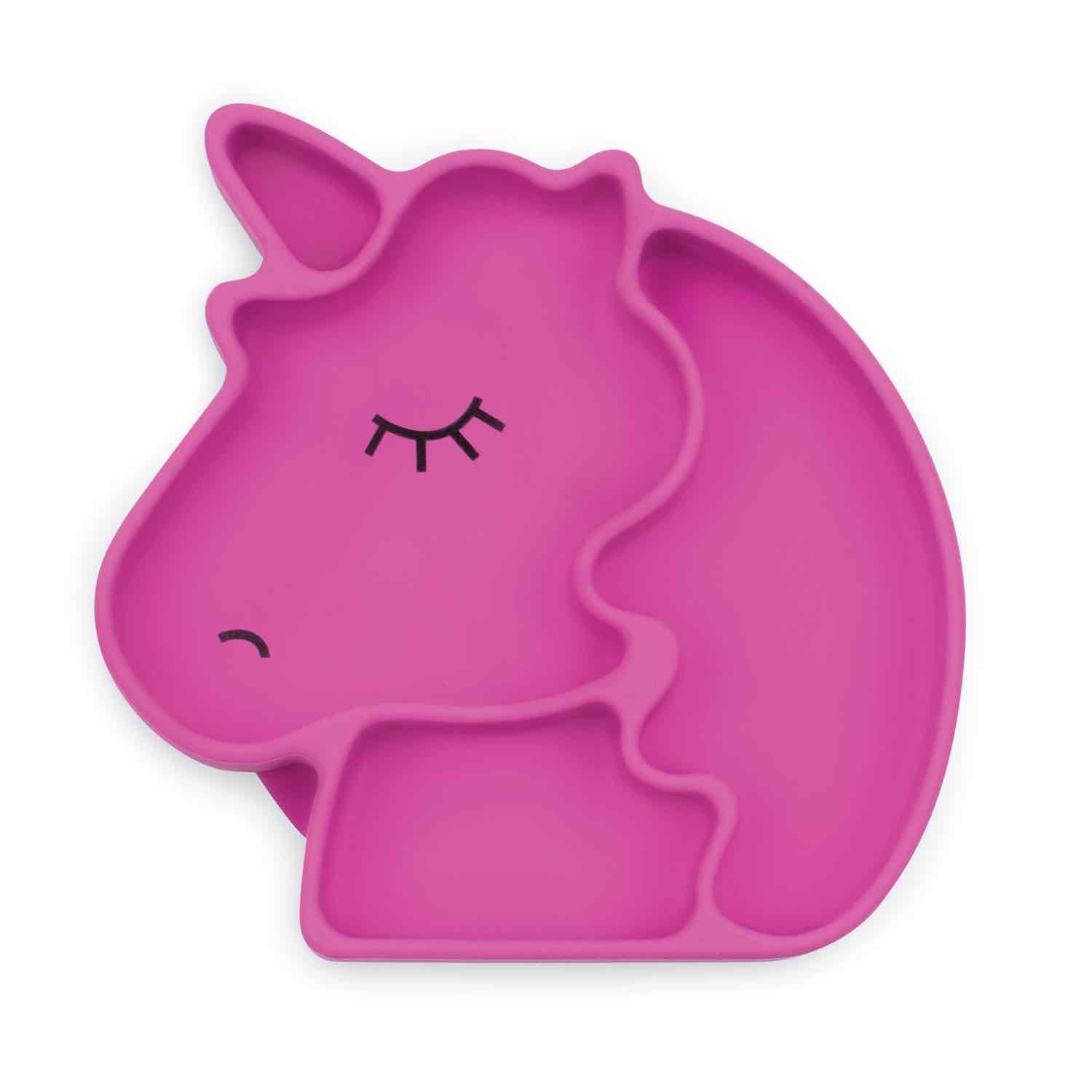 Bumkins Silicone Grip Dish | Unicorn