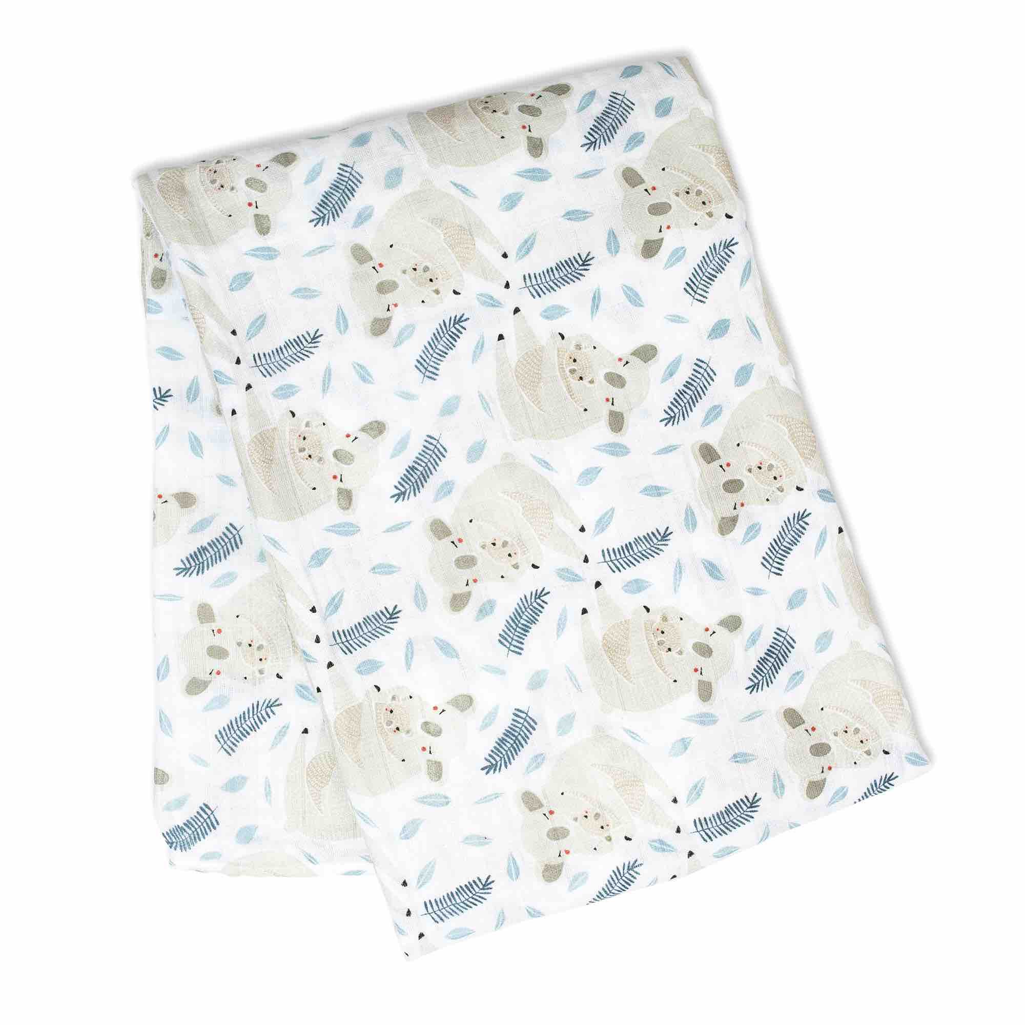 Lulujo Muslin Swaddle Wrap | Koala