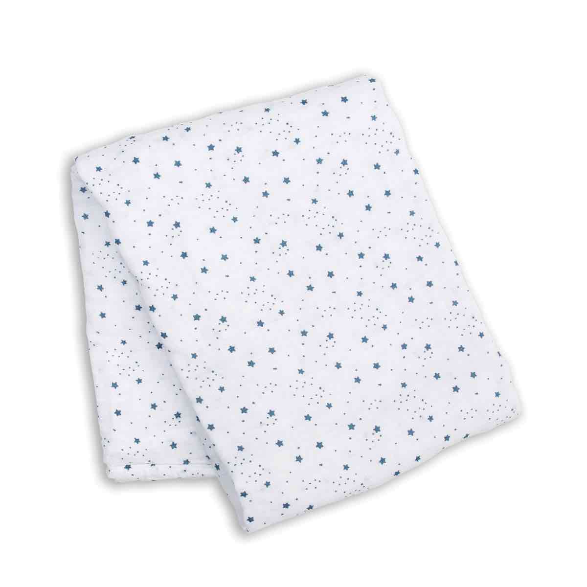 Lulujo Muslin Swaddle Blanket | Stars