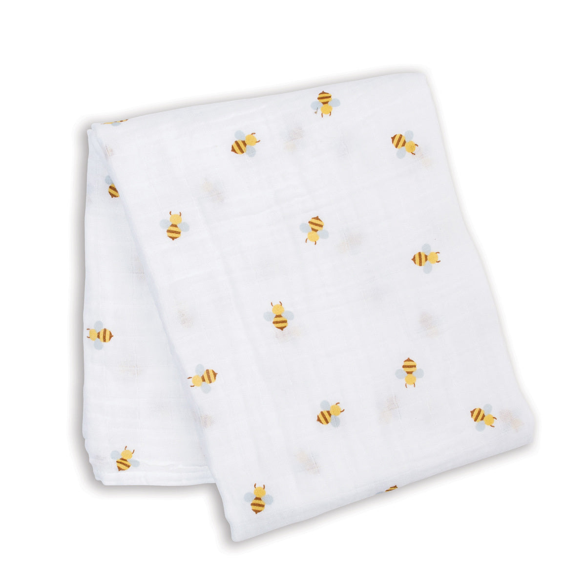 Lulujo Muslin Swaddle Blanket | Bees