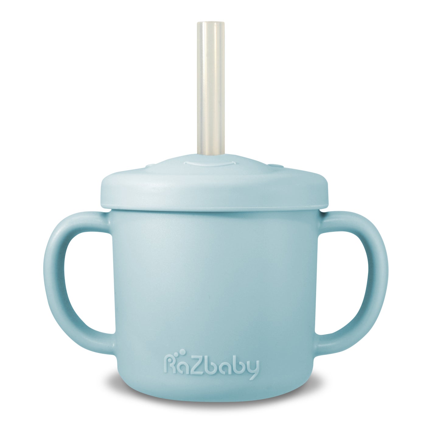 Oso-Cup Silicone Cup & Straw | Blue Moon