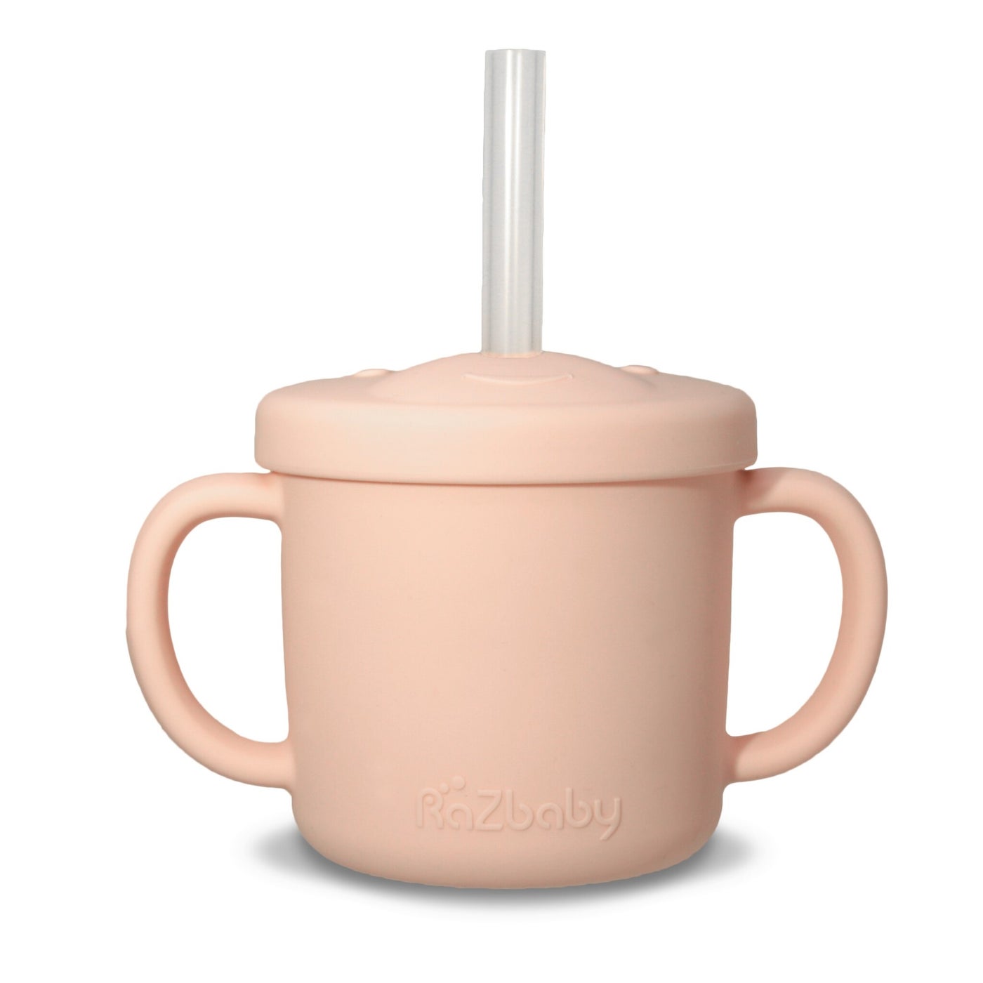 Oso-Cup Silicone Cup & Straw | Cotton Candy