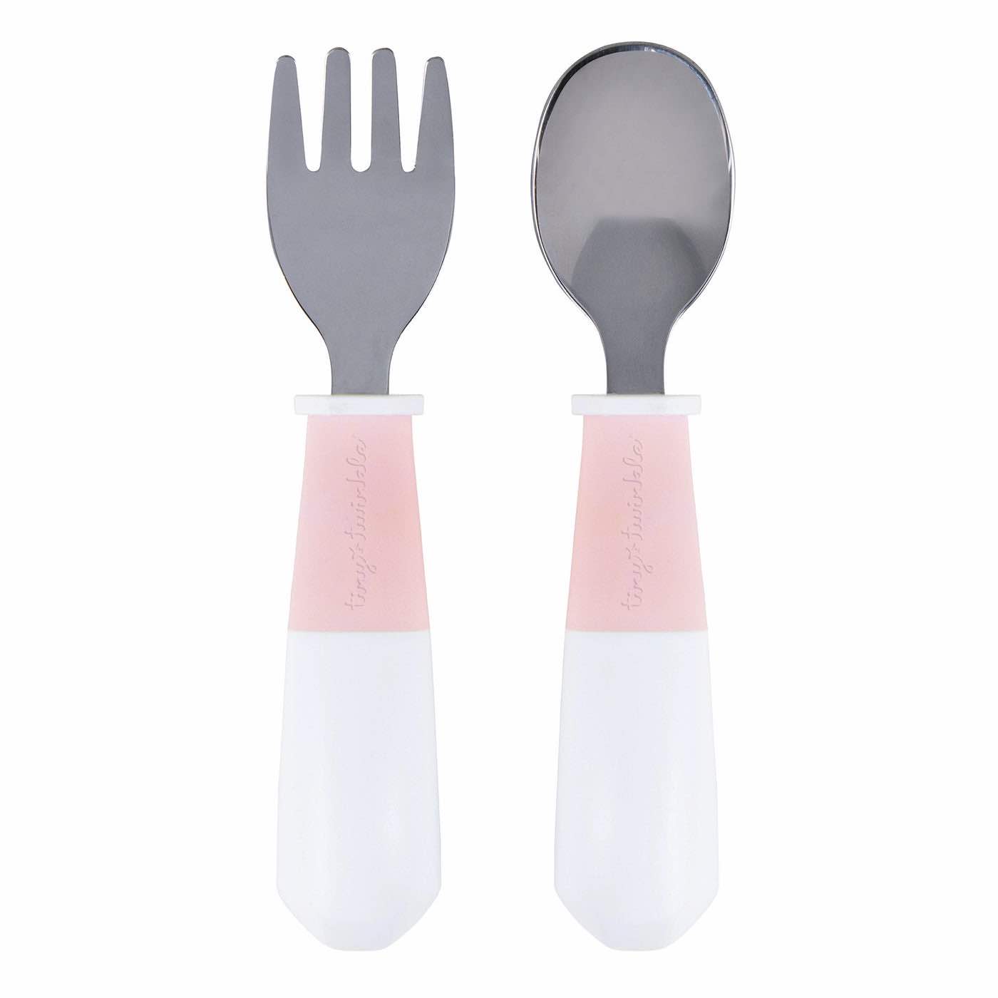 Stainless Steel Fork and Spoon Set | Rose