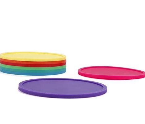 Silicone Coasters | Set of 8