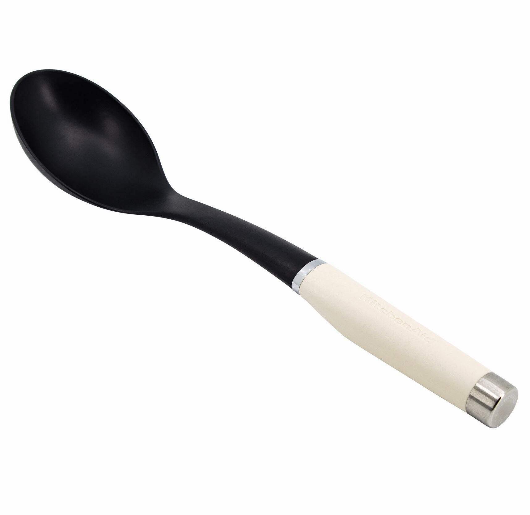 KitchenAid Basting Spoon | Almond Cream