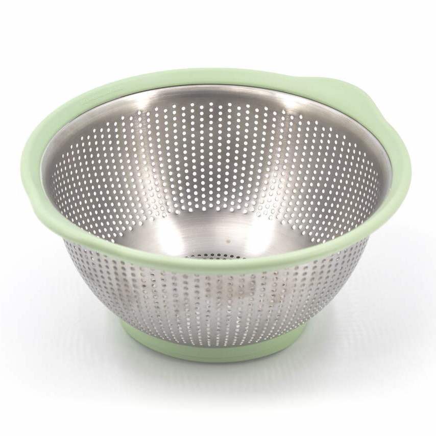 KitchenAid 3qt Stainless Steel Colander | Pistachio